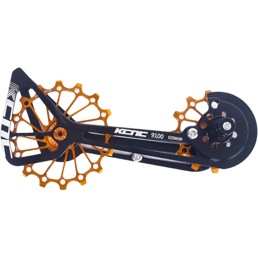 KCNC Bicycle Derailleur Pulley 7075 Aluminum Alloy Big Pulley Bicycle Pulley Compatible with R9100 R9150 R8000 R8050 [Parallel Import]
