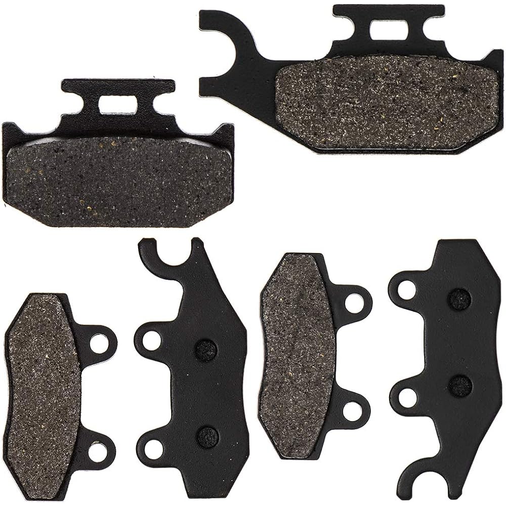 NICHE Brake Pad Kit Yamaha 700 700R Rhino 450 660 1S3-W0045-10-00 1S3-W0045-00-00 Front Rear Semi-Metallic