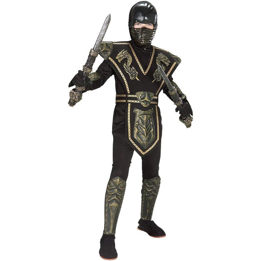 Ancient Dynasty Ninja Child Costume Ancient Dynasty Ninja Child Costume♪Halloween♪Size: Medium (8-10)