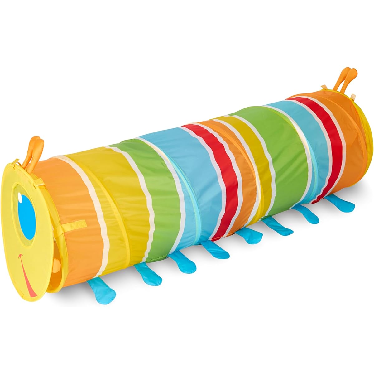 Melissa & Doug Sunny Patch Giddy Buggy Crawl-Through Tunnel - Indoor Outdoor Developmental Activity Toy Tunnel for Toddlers and Kids Ages 3+ (Multicolor)