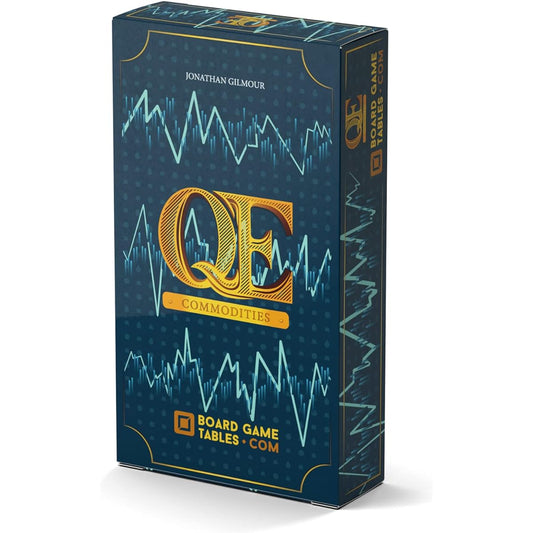 Q.E. Commodities - Q.E. Board Game Expansion - 3-5 players - 45 minutes play time