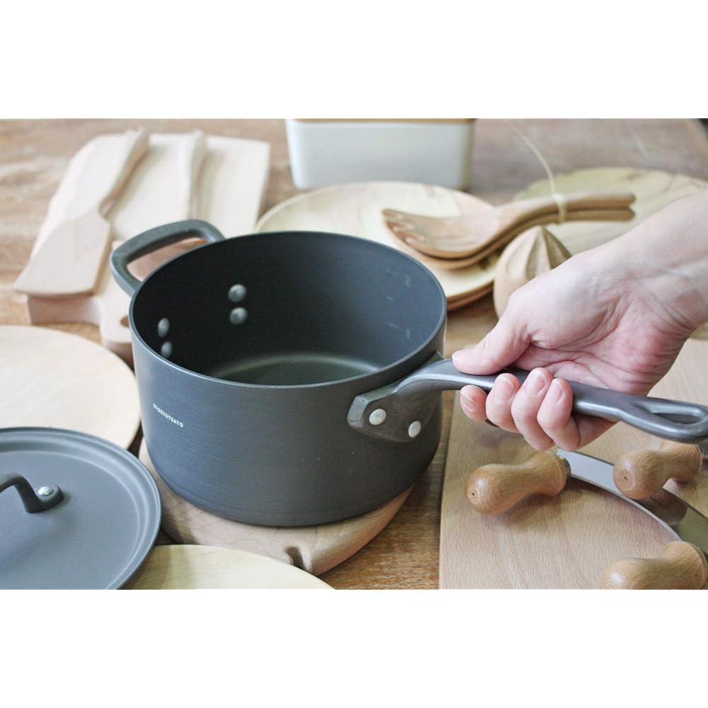 ETOETOTEATO One Hand Pot Black x Black 2.5L ET013