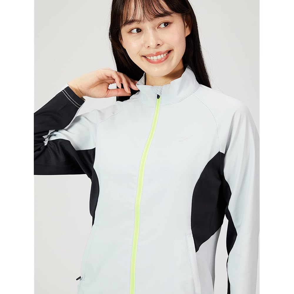 [CEDA Blue X/Wacoal] Jacket (High Neck/Long Sleeves) Sweat Absorbent Quick Drying UV Protection Women's DWY399