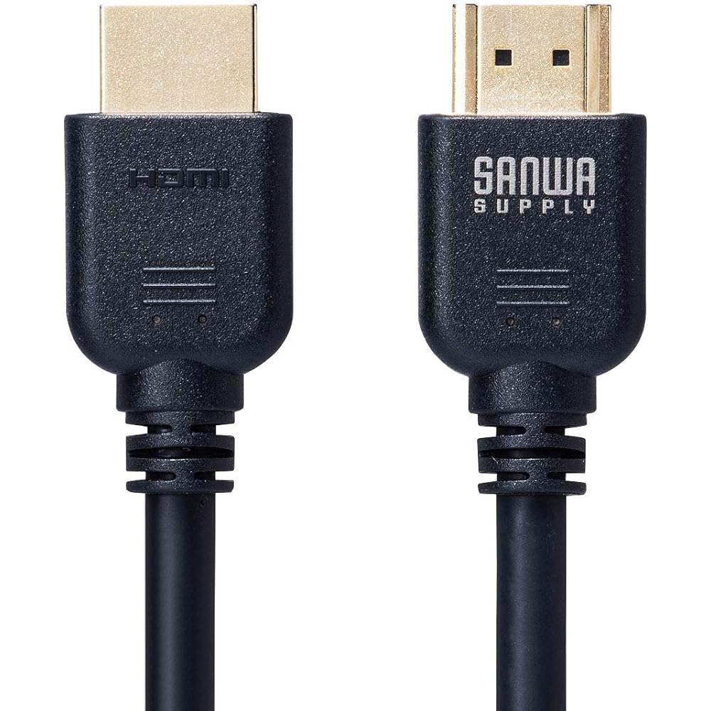 Sanwa Supply Ultra High Speed HDMI Cable (2m) 8K/4K DynamicHDR Compatible 48Gbps (Type A Male to Type A Male) KM-HD20-U20