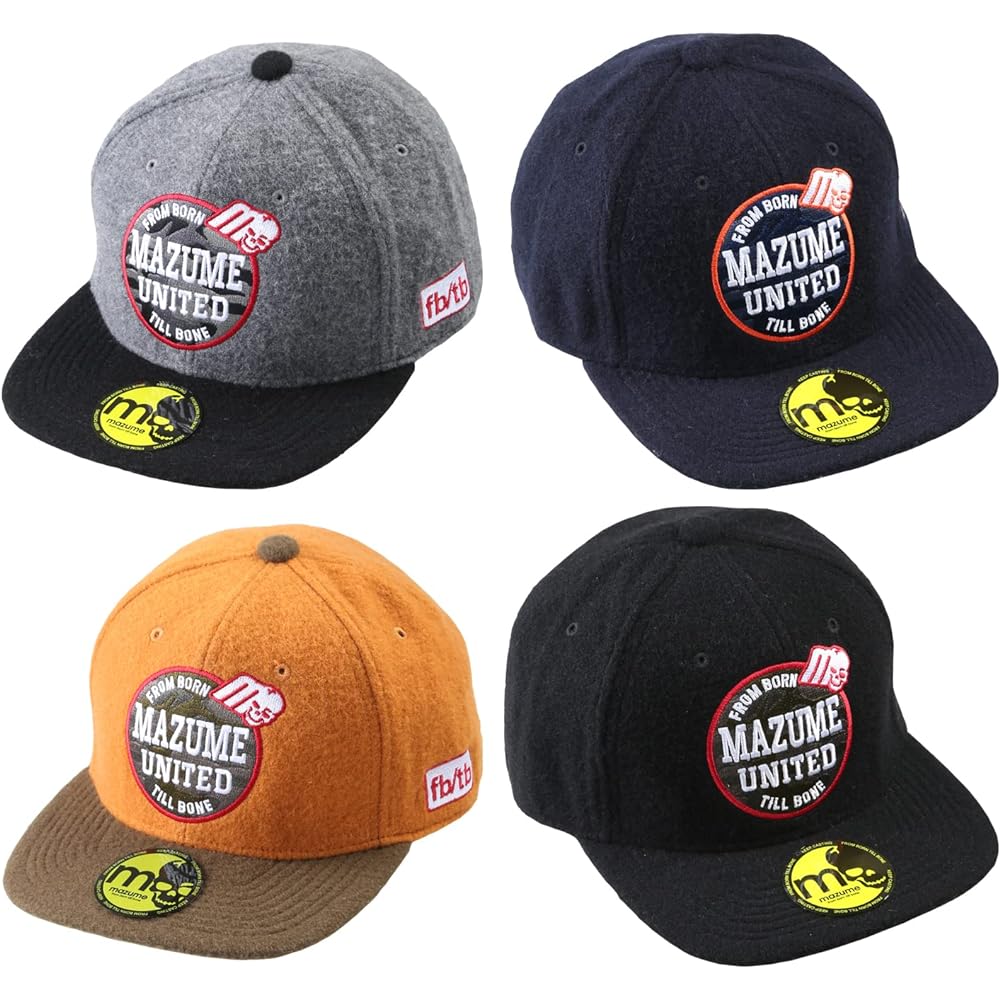 [Mazume] FLAT CAP Wool II