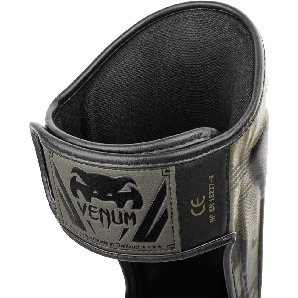 VENUM Elite Shin Guards Khaki/Camo VENUM-1394-534