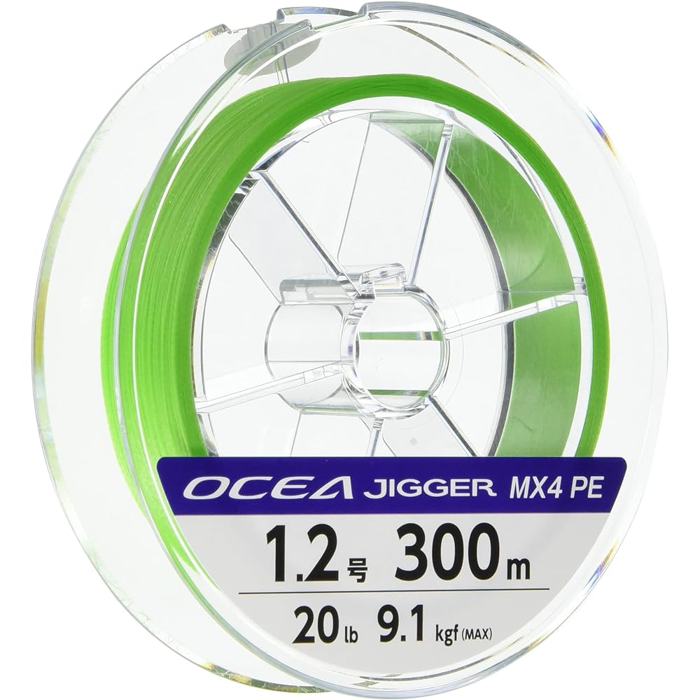 SHIMANO PE Line Osea Jigger MX4 Lime Green PL-O