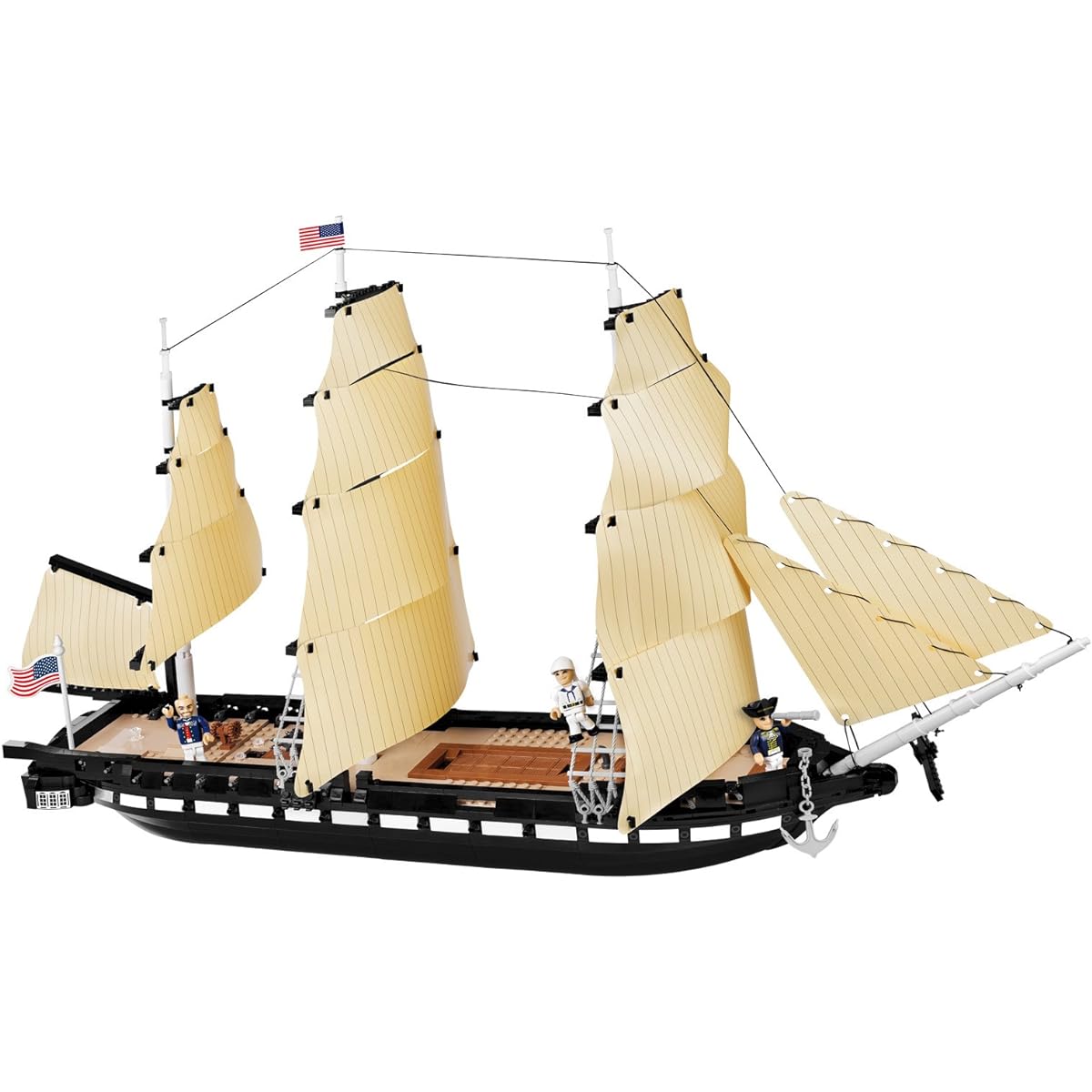 COBI Smithsonian USS Constitution Building Kit