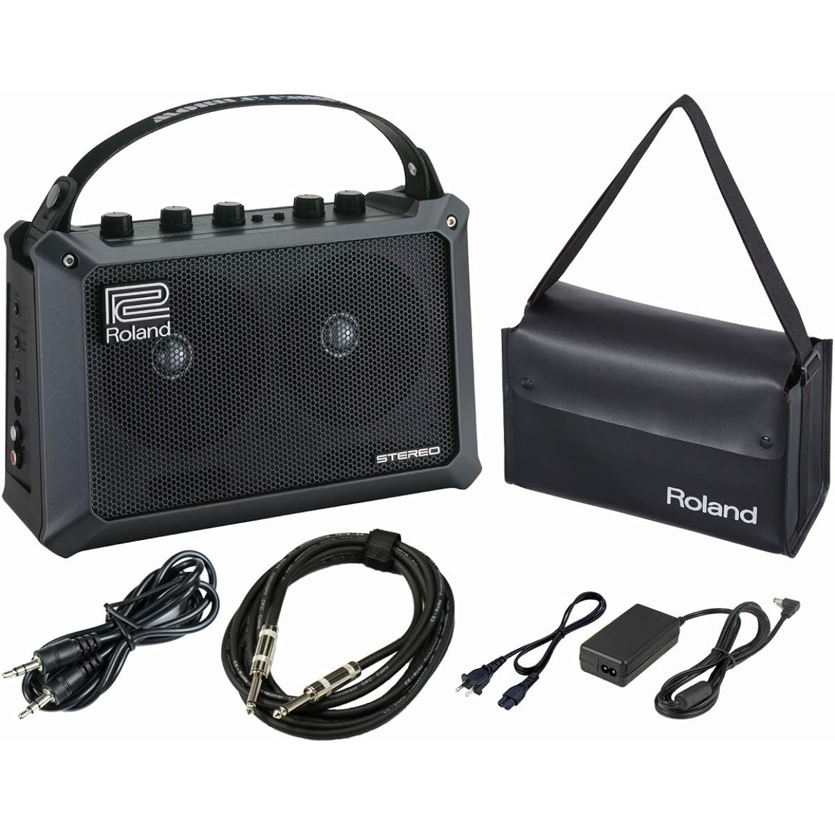 ◆Cable benefits added! ◆ Roland MB-CUBE: Compact amplifier [power adapter & case included] Roland Mobile Cube MOBILE CUBE