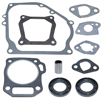 Mtanlo Cylinder Head Full Crankcase Gasket Oil Seal for Honda GX160 GX200 5.5HP 6.5HP Carburetor Gasket Cylinder Gasket Intake Gasket Valve Cover Gasket Crankcase Gasket Oil Seal