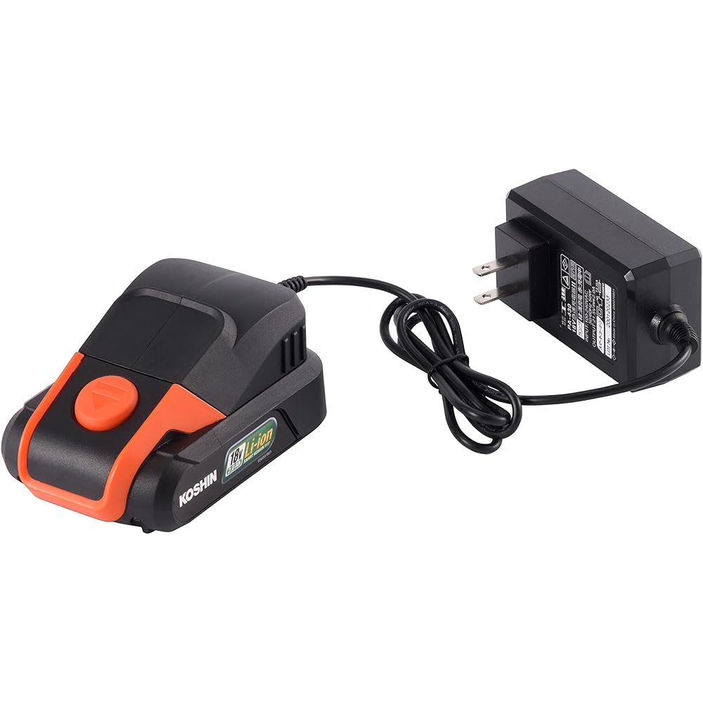 KOSHIN 18V 2.0Ah Rechargeable Sprayer Tank 7L SLS-7 with Battery and Charger Diaphragm Pump Carrying on the Back Disinfection Prevention Weeding Hand Switch Quiet Easy Common Battery