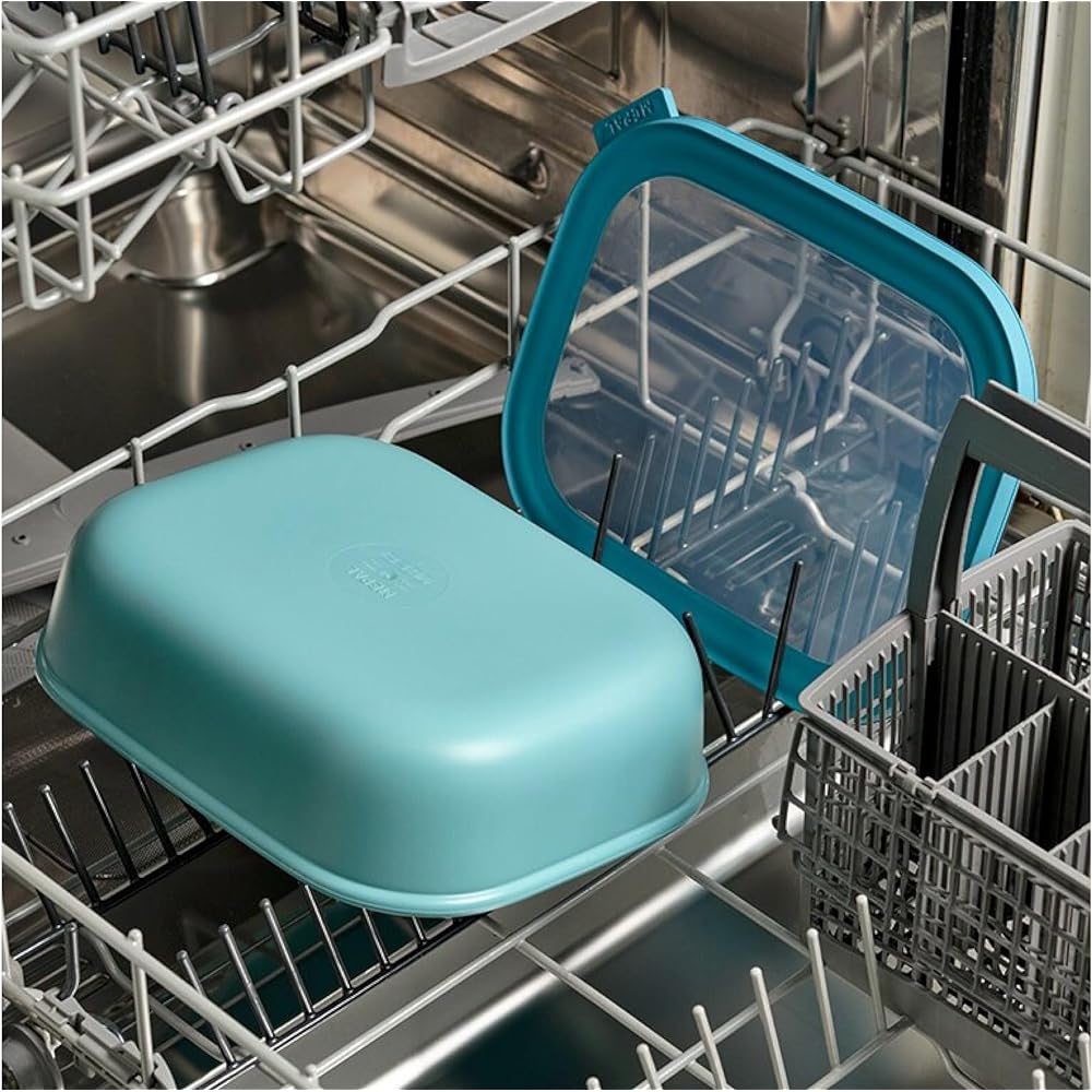 Mepal Circular Rectangular 3-piece set Low Nordic Blue Mepal Cirqula Rectangular 3set Low
