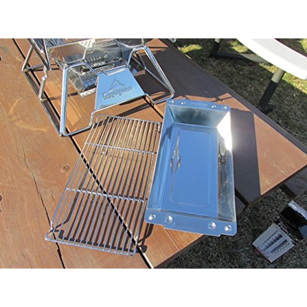 CAMPING MOON Grill Plate Half Stainless Steel Plate Deep W5