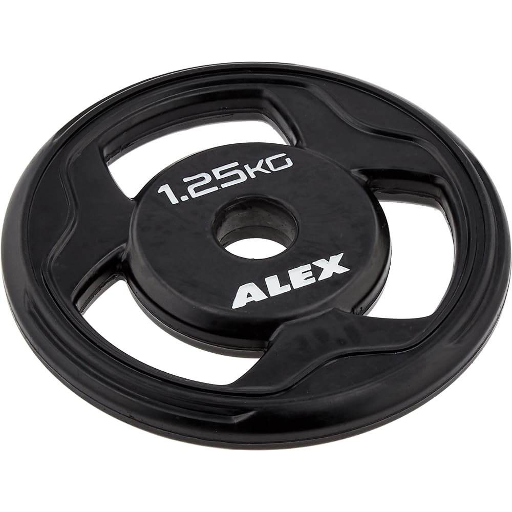 ALEX BPR Rubber Plate [Hole Diameter 28mm] Black
