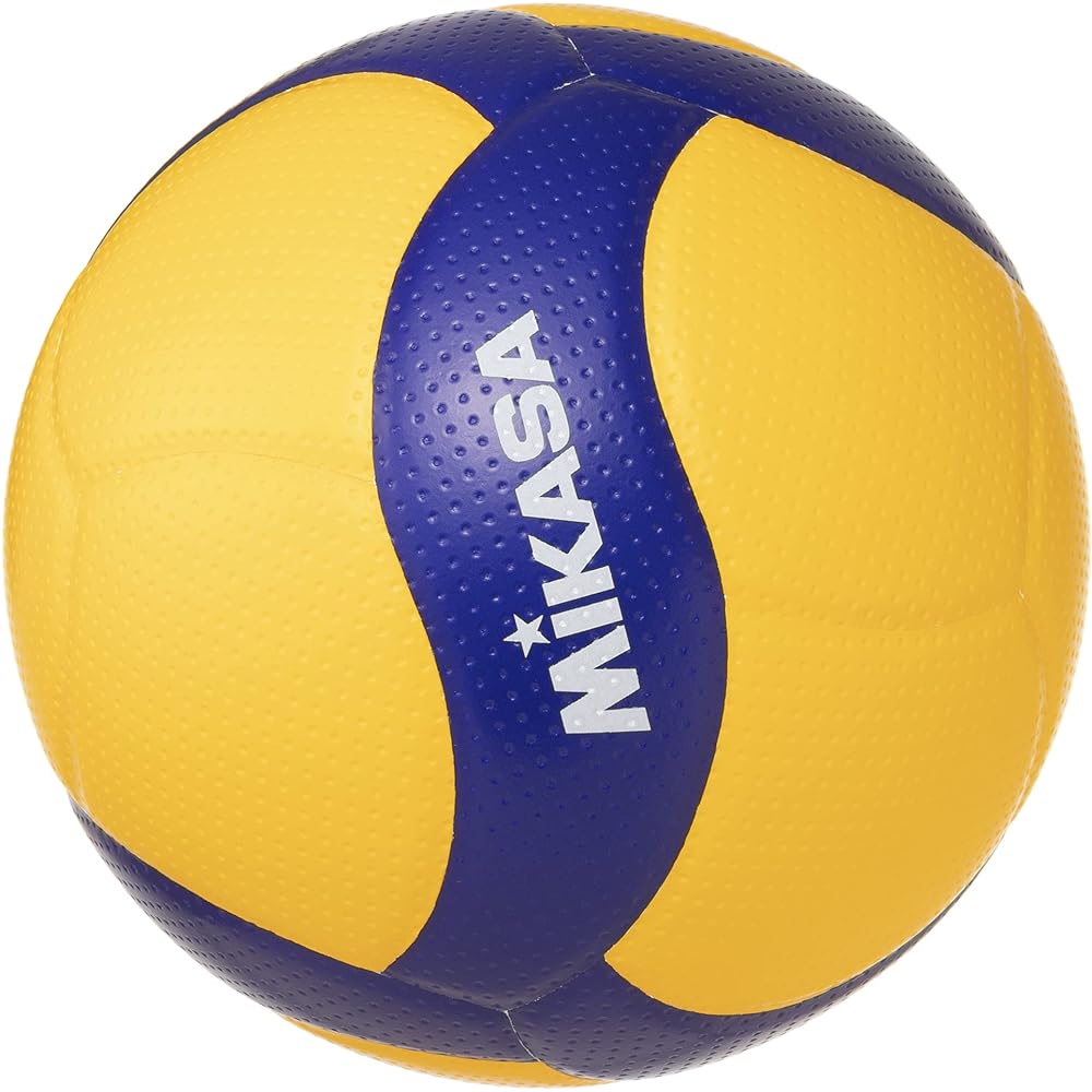 MIKASA Volleyball No. 4 Japan Volleyball Association Certified Ball for Junior High School Students and Women Yellow/Blue V400W Recommended Internal Pressure 0.3 (kgf/cm2)