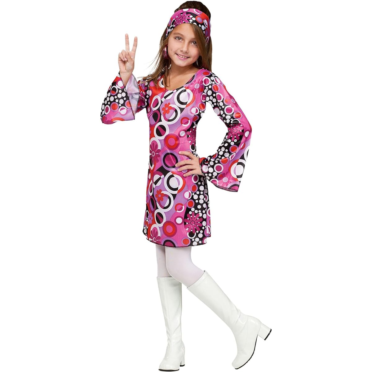 Feelin' Groovy Kids Costume Groovy Hippie S B002GJEWQ6