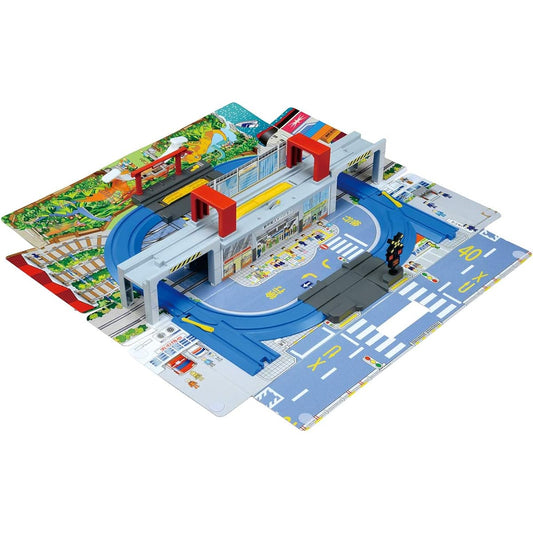 Plarail Expand and create a 3D model! Tomica and Plarail city map