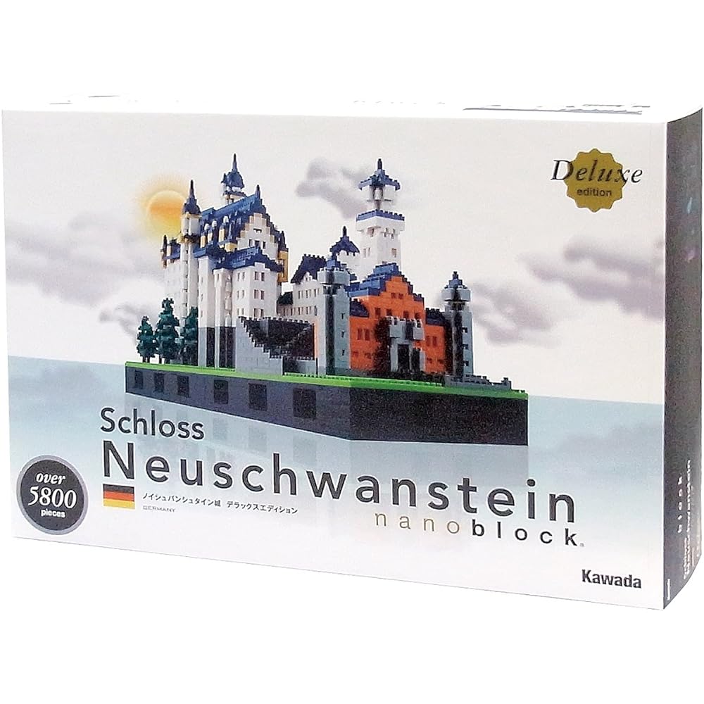 Nanoblock Neuschwanstein Castle DELUXE EDITION White
