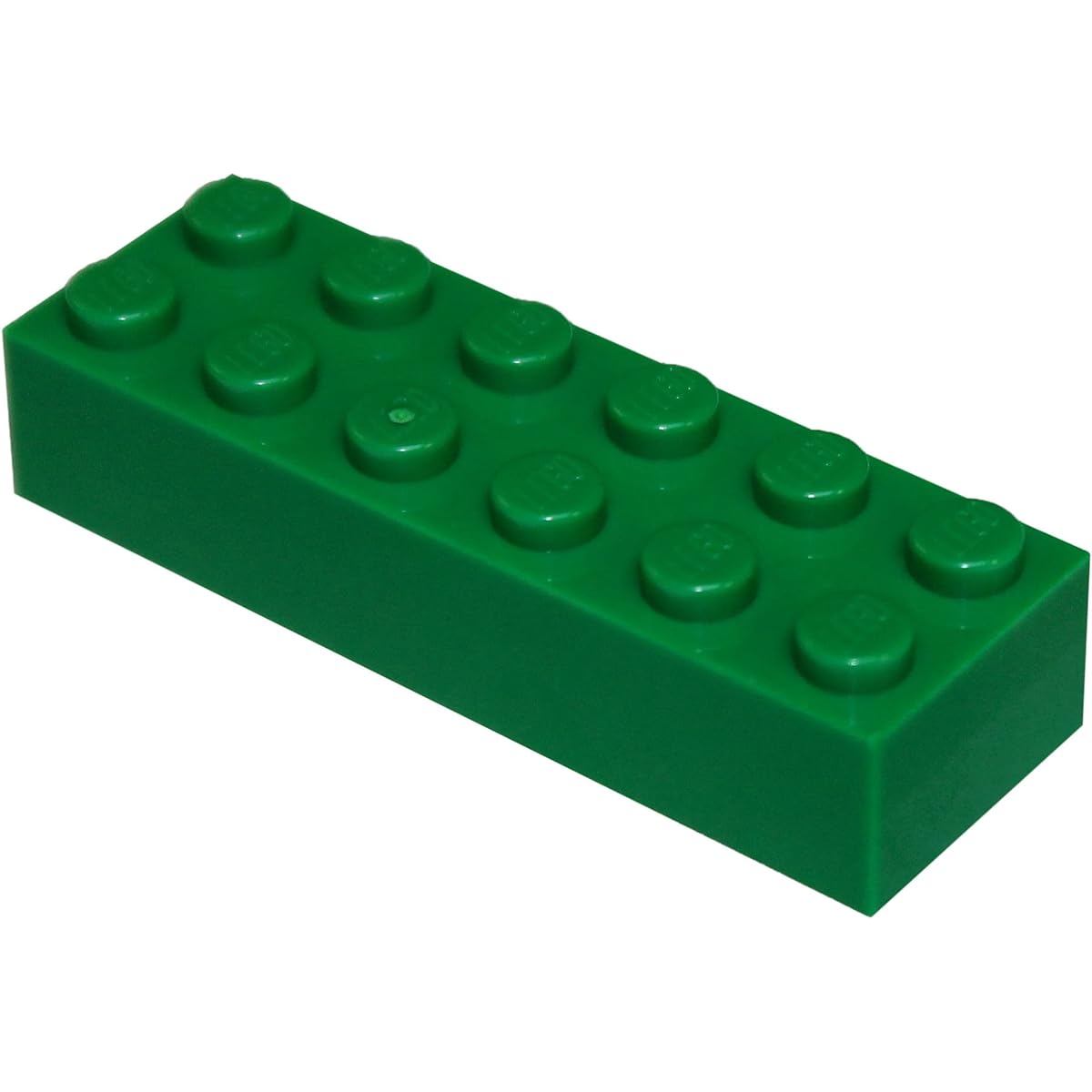 (a. 100 Pieces, Reddish Brown) - LEGO Parts and Pieces: Reddish Brown 2x6 Brick x100