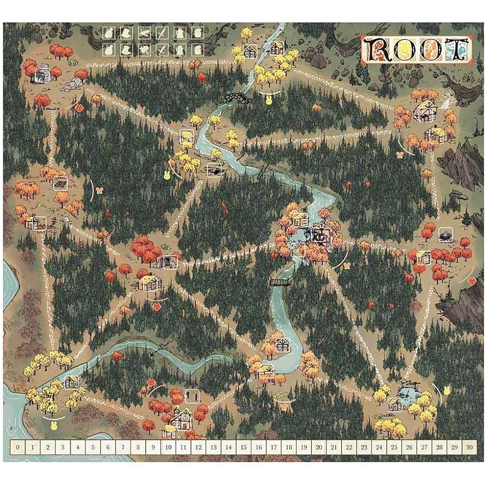 Arclight Route ~Animals in the Harukeki Forest~ Regular Edition Complete Japanese Version (For 2-4 players, 60-90 minutes, For ages 10 and up) Board game