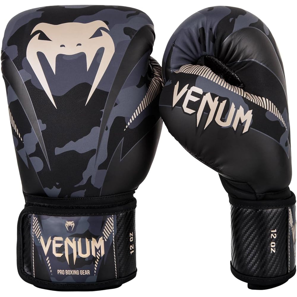 VENUM Boxing Gloves Impact - Impact (Dark Camo/Sand) / Boxing Gloves (8oz)