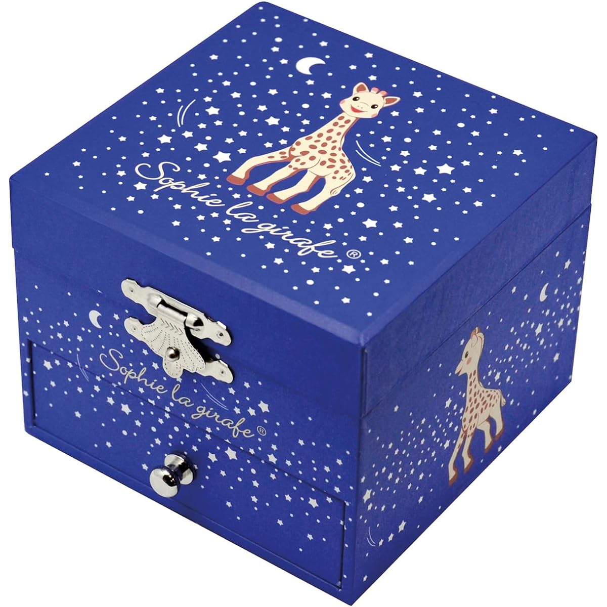 Trousselier - Sophie the Giraffe - Luminous Music Box - Glow in the Dark - Milky Way