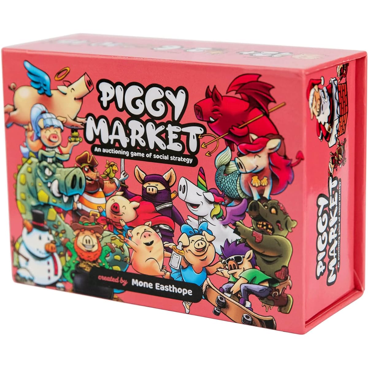 Piggy Market Fun Party Game - Social Strategy Auction Card Game