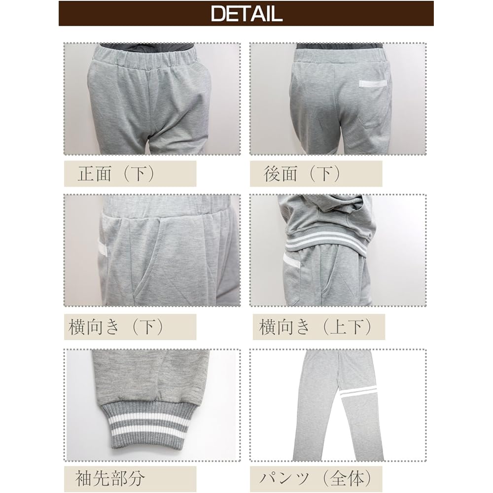 [BUZZ WEAR] Buzz Wear Jersey Top and Bottom Men's Women's Setup Sweatshirt Parka Pants Long Sleeve Autumn/Winter