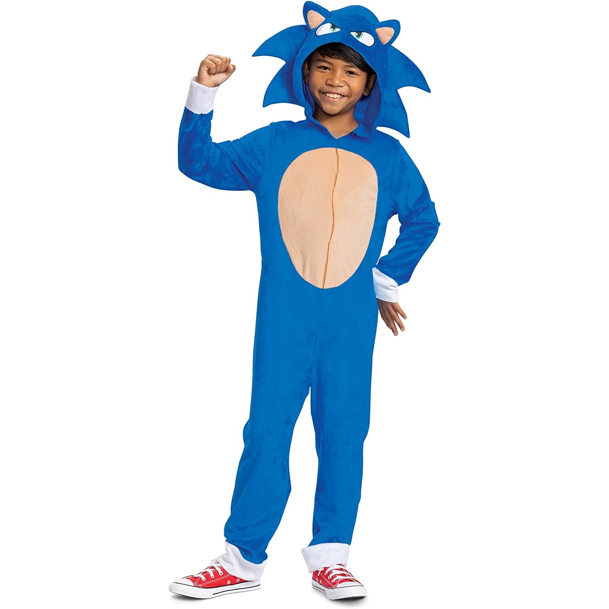 Disguise Boys Sonic the Hedgehog Costume, Official Sonic Movie Costume and Headpiece Costume