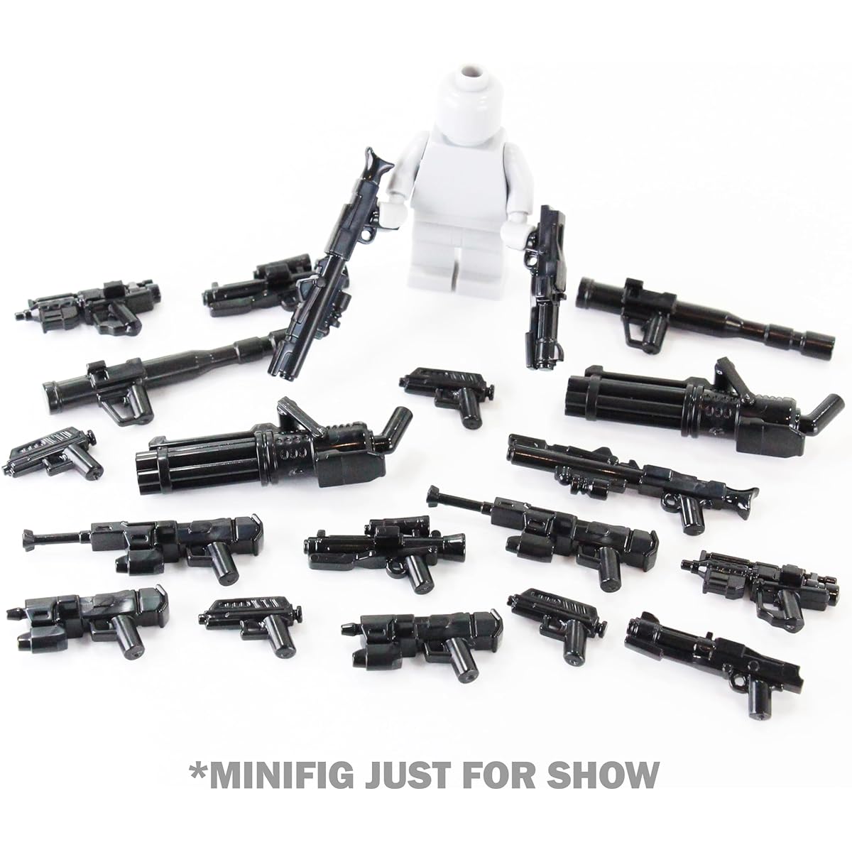 BrickTactical Clone Trooper Blaster Pack DC-15 Minifigure Weapons