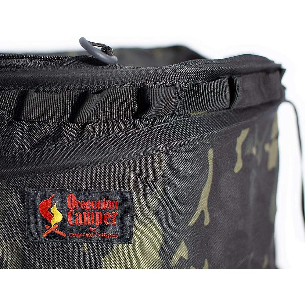 [Oregonian Camper] Pop-up Trash Box R2 Black x Camo OCB-2026