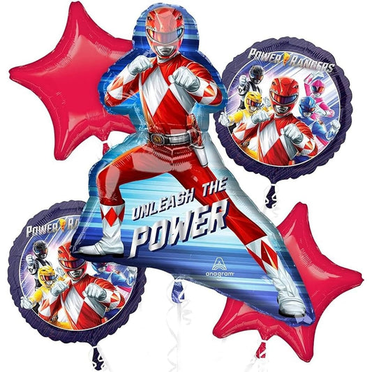 Anagram Power Rangers Balloon Bouquet