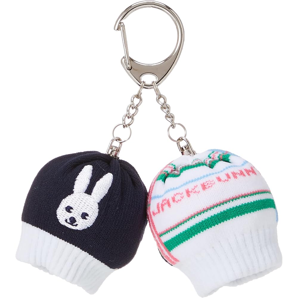 [Jack Bunny] Ball case (knit type/carabiner hook specification) / Golf / 262-3184426