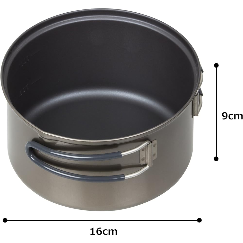 EVERNEW Titanium Cooker 3 Ceramic ECA423