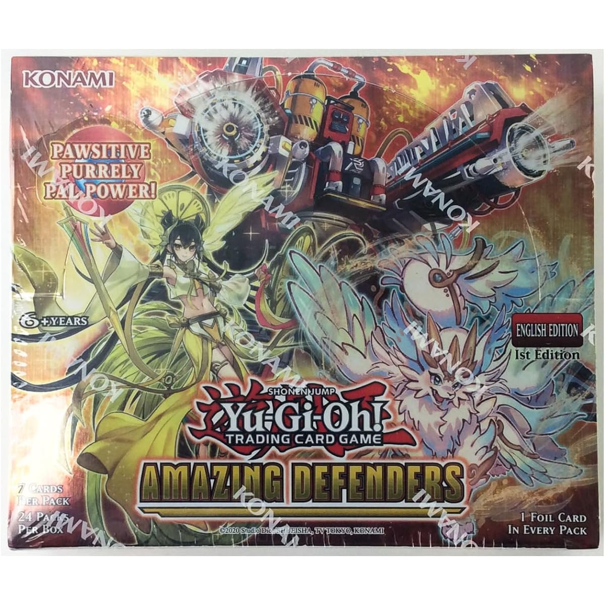 Konami Yu-Gi-Oh! TCG Amazing Defenders Booster Box - 24 Packs