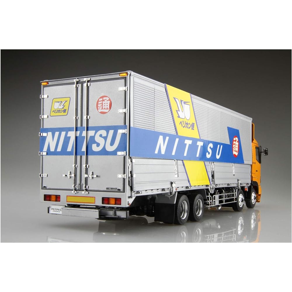 Aoshima Bunka Kyozaisha 1/32 Heavy Freight Series No.10 Hino Profia FW Nippon Express Pelican Delivery Plastic Model