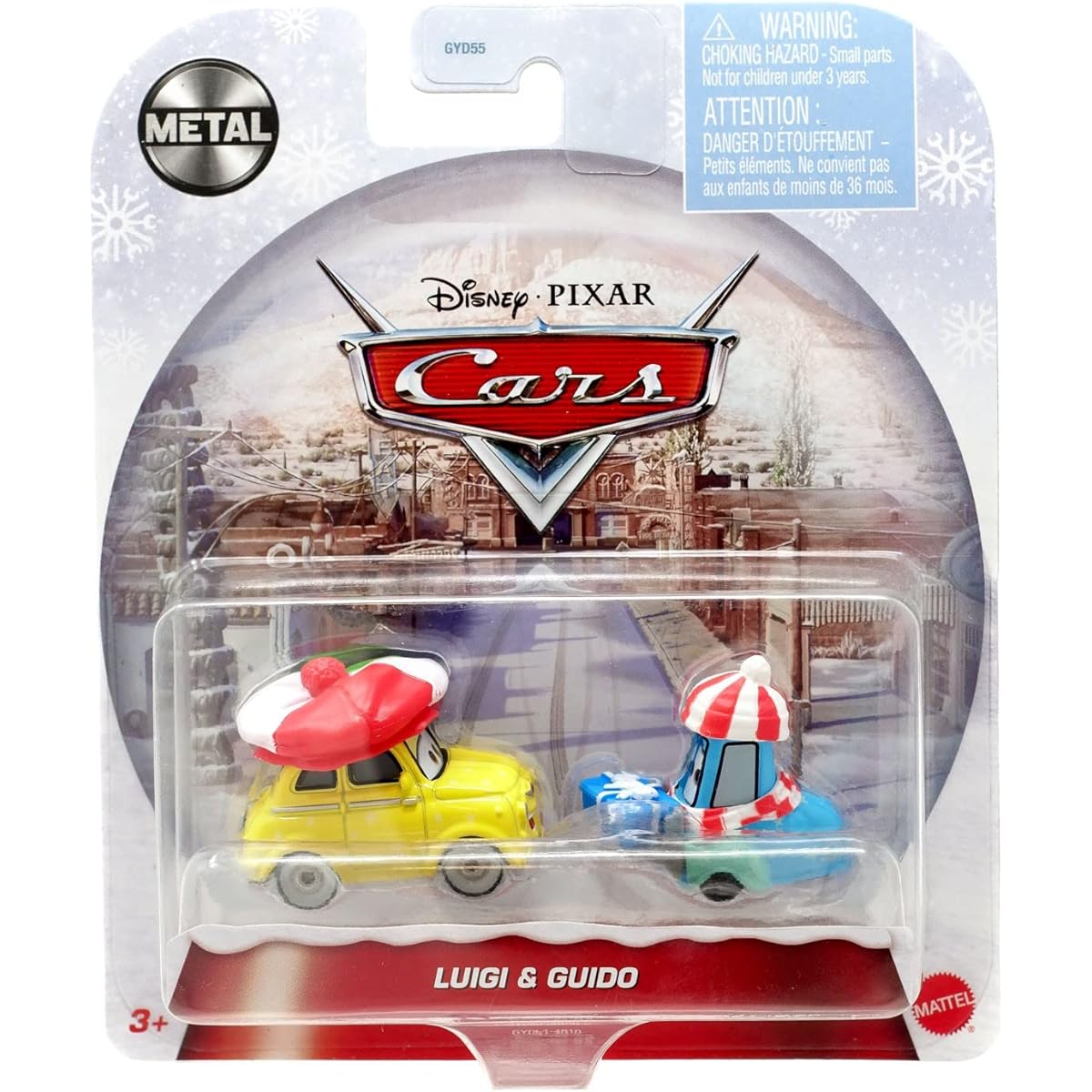 Disney Pixar Cars Luigi & Guido 2021 Holiday Edition