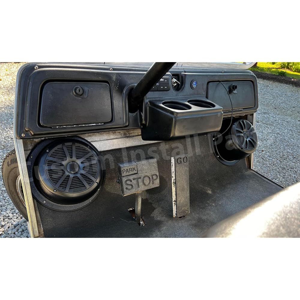 Custom Installation Parts 6.5" Installation Universal Angle Speaker Enclosure Box Pod Surface Mount