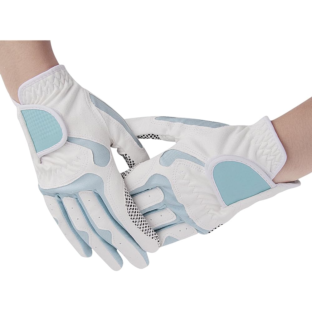 Golf Gloves for Women, Golf Gloves, Both Hands, Sports Gloves for Women, All Weather, Cool and Comfortable, Non-Slip, Abrasion Resistant, Quick Drying, Gloves for Women, Left Hand, Right Hand, 19