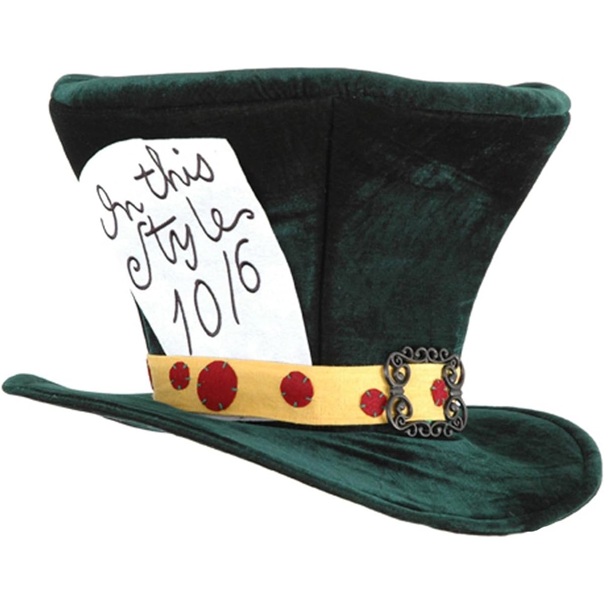 Alice In Wonderland - Classic Mad Hatter Hat Alice In Wonderland - Classic Mad Hatter Hat♪Halloween♪Size: One Size