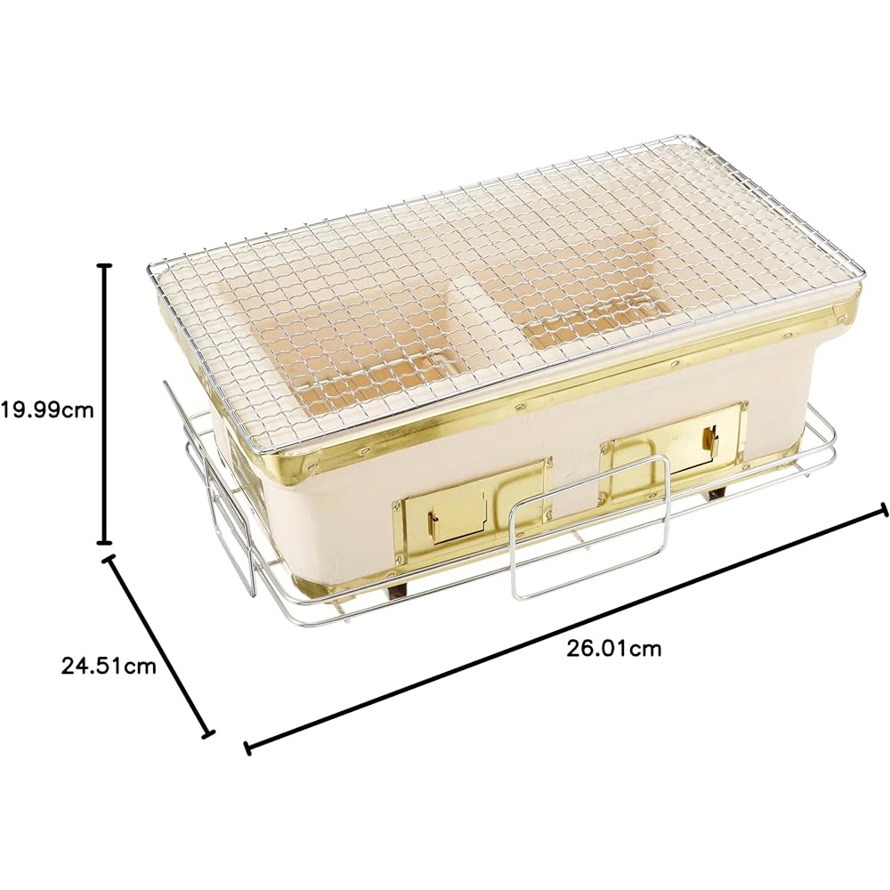 BUNDOK Seven Wheels with Stand BD-423 [For 1 to 2 People] Charcoal Grilled Barbecue
