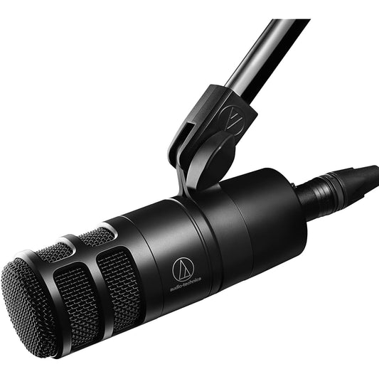 Audio-Technica AT2040 Dynamic Microphone, Ultra-cardioid Microphone/XLR/Built-in Pop Filter/Podcast/Audiobook/Game Commentary/Video Streaming, Black [Official Japanese Product]