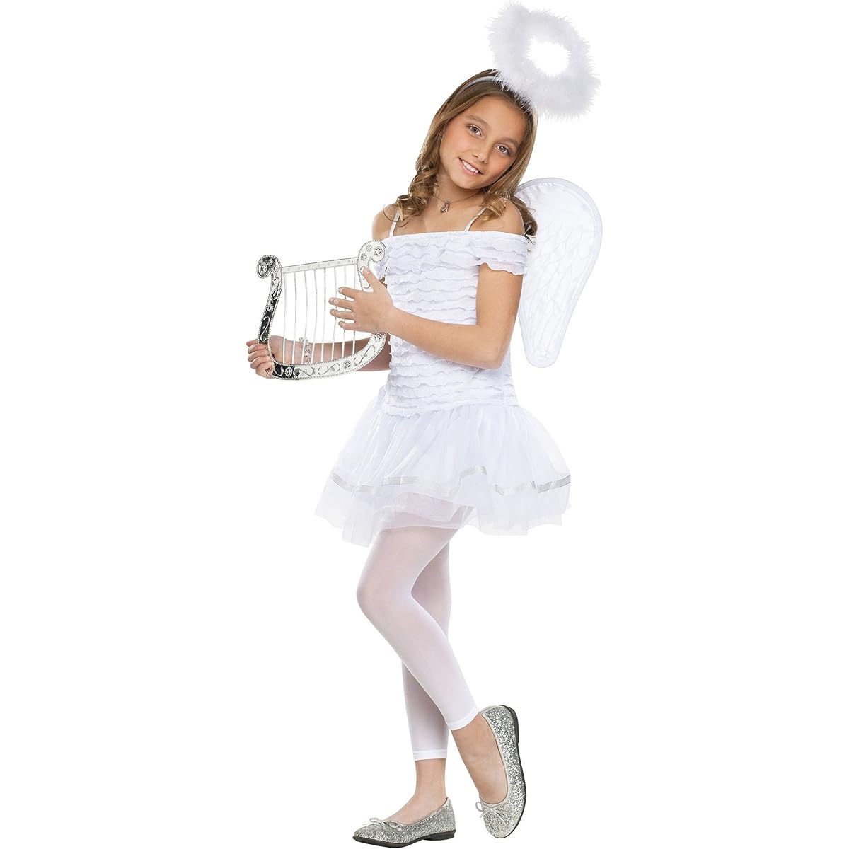 Little Angel Child Costume Little Angel Child Costume♪Halloween♪Size: Small (4/6)