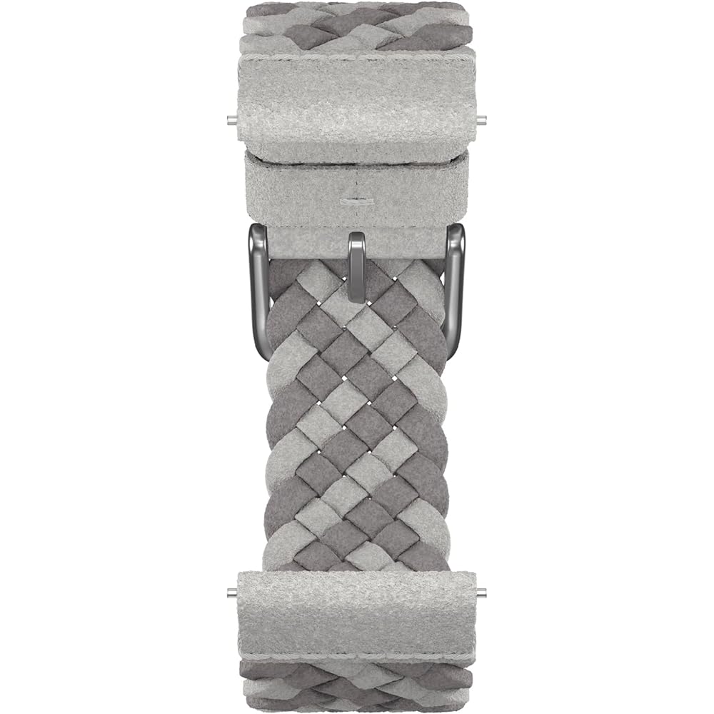 POLAR Suede style mesh wristband 20mm Gray M [Genuine Japanese product]