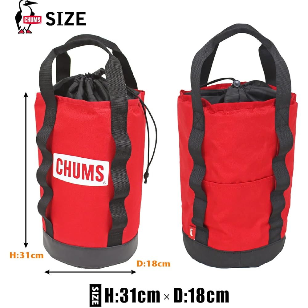 CHUMS Vertical Tool Case Storage Case Chums Logo