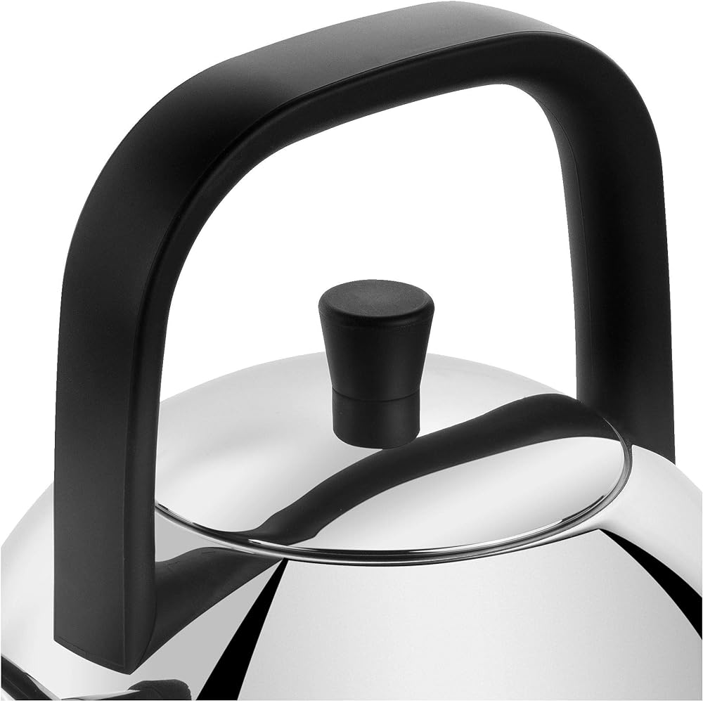 Zwilling whistle kettle, 1.6 liters, stainless steel, silver, 20.6 x 20.8 x 24.5 cm [parallel import goods]