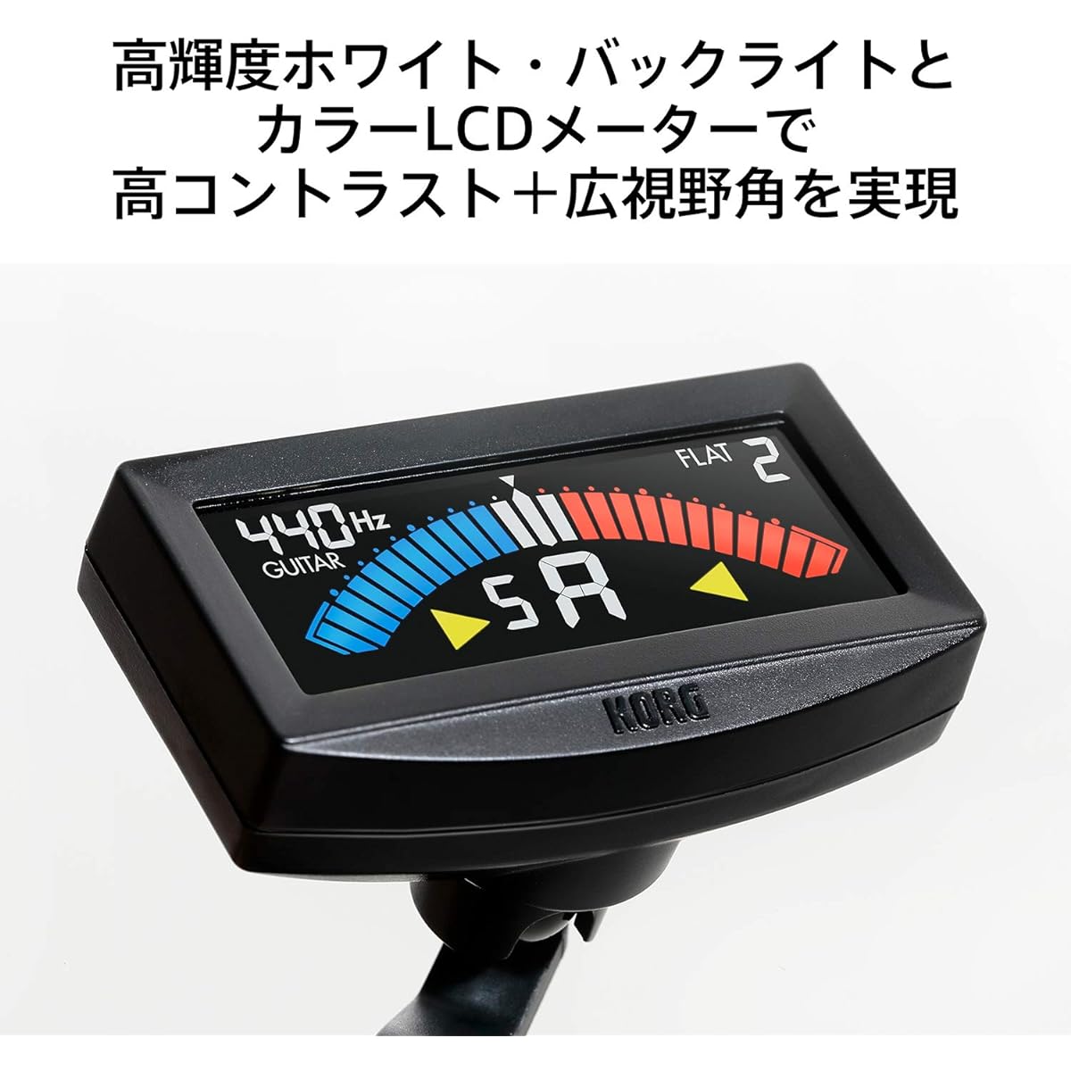 [Set purchase] VOX Nutube-equipped ultra-compact guitar head amplifier MV50 Boutique Incredibly lightweight design 50W + KORG clip-on tuner for guitar/bass Pitch Crow-G AW-4G-BK Black