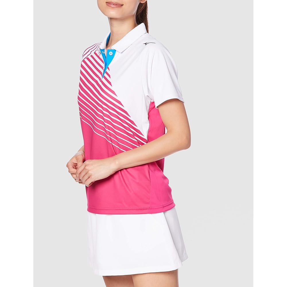 [Mizuno] Tennis Wear Women's Game Shirt Short Sleeve 62JA0213