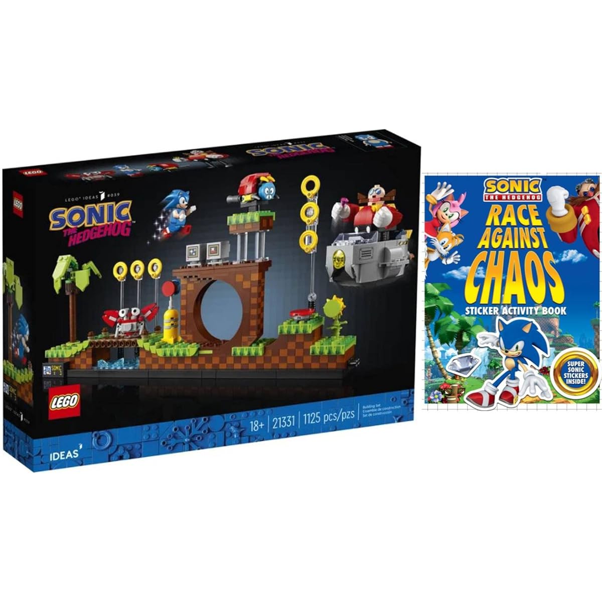 LEGO Sonic the Hedgehog Green Hill Zone (21331) Sonic Sticker Activity Book