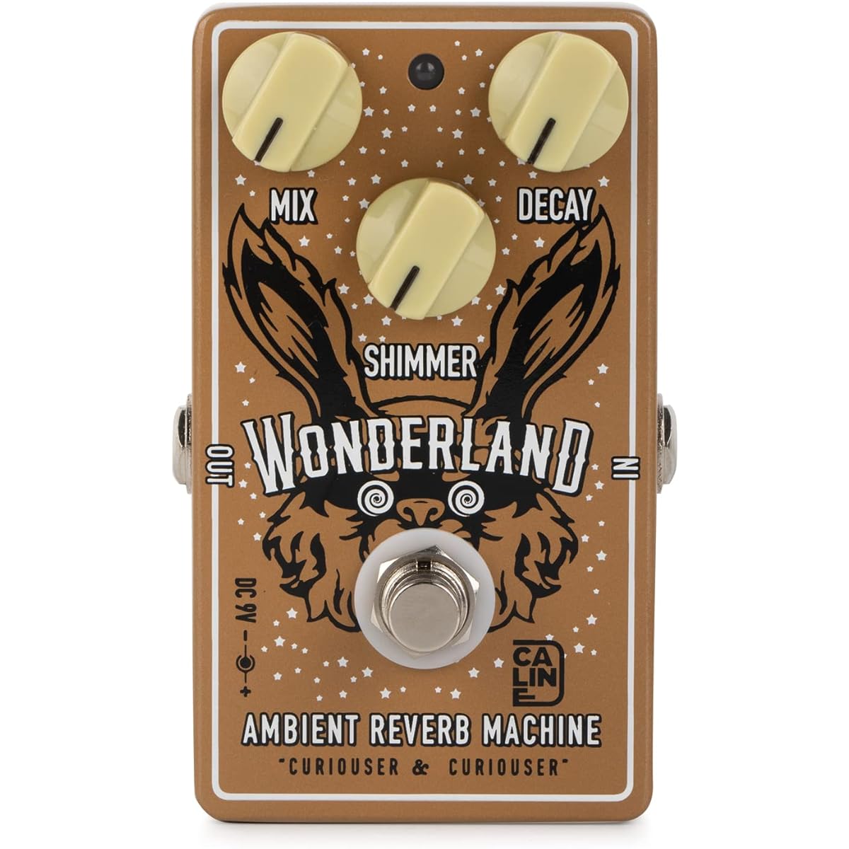 Caline CP-508 Wonderland Ambient Modulation Digital Reverb Guitar Effect Pedal Aluminum Alloy Casing
